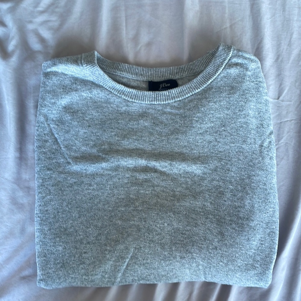J crew Light grey sweater Size M for Men